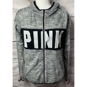 PINK VS Color Block Full-Zip Hoodie